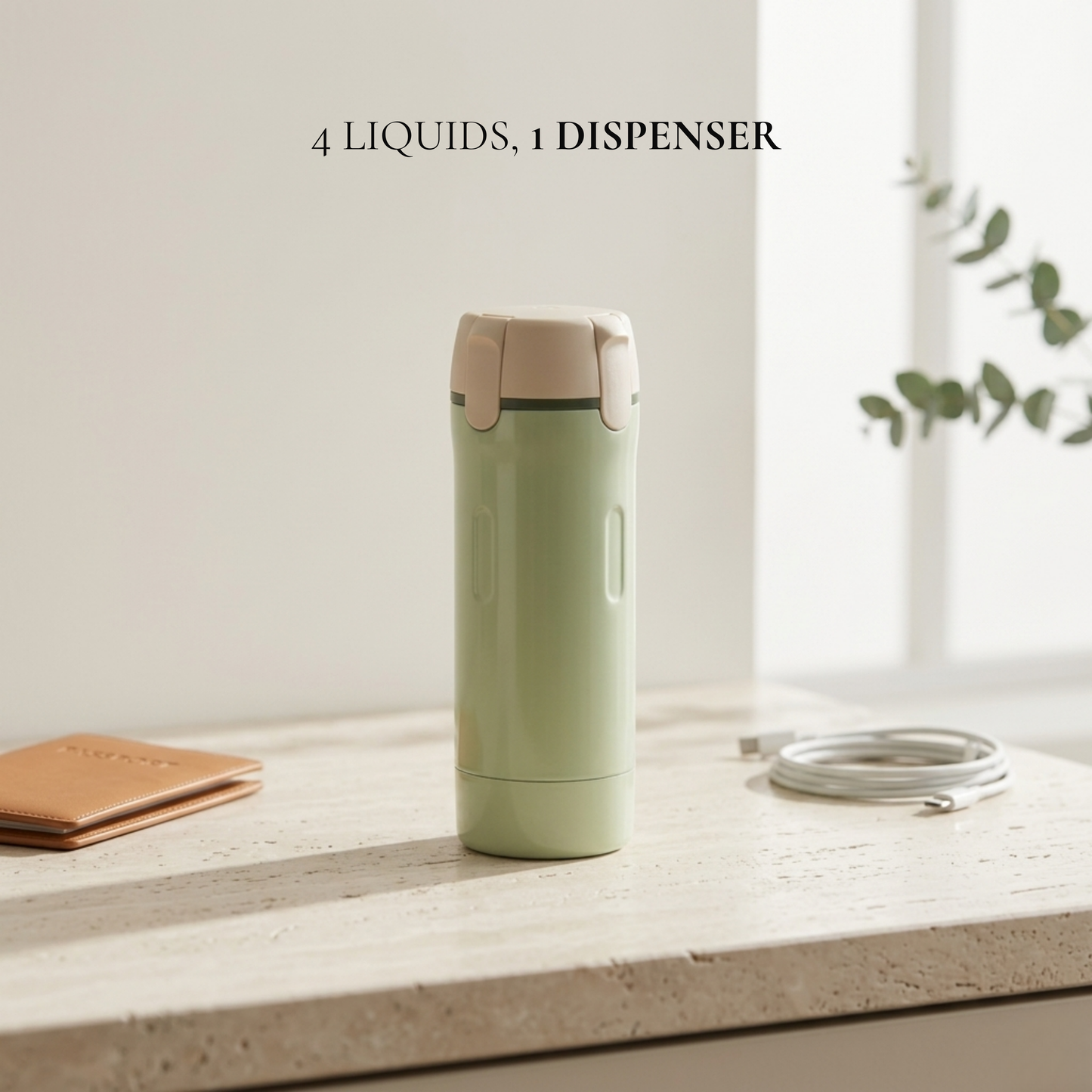 🌍 Refillable Travel DISPENSER BOTTLES Four Flow Dispenser