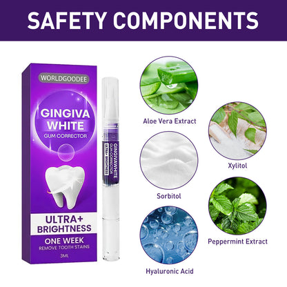 Teeth Whitening Pen & Gum Care Serum - Fast Stain Removal, Enamel Safe (3ml)
