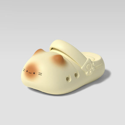 🐾 THE ORIGINAL Cloud-Soft Cat Paw Clogs ✨ Breathable Comfort & 3.5cm Height Boost ☁️