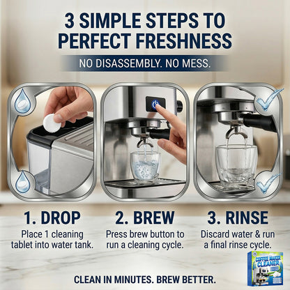 Effortless Coffee Machine Cleaner - Clean Without Taking It Apart