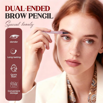 🥳BUY1 GET 1 FREE,Micro-Fork Eyebrow Pencil:Waterproof,Natural Hair-Like Strokes & Long-Lasting