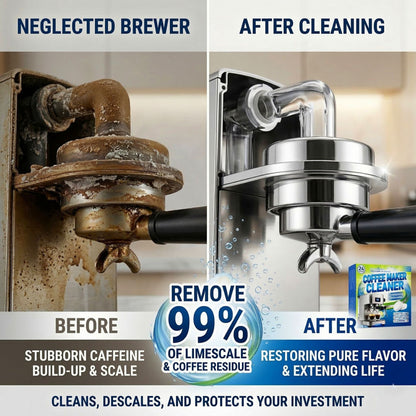 Effortless Coffee Machine Cleaner - Clean Without Taking It Apart