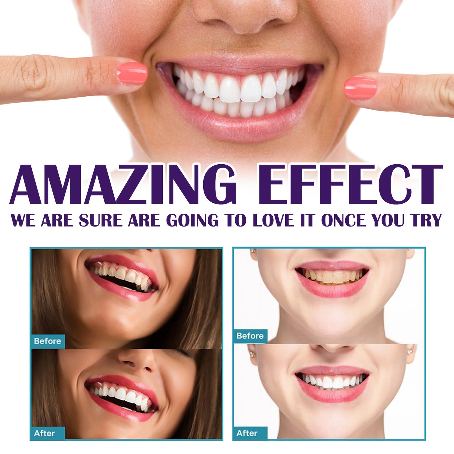 Teeth Whitening Pen & Gum Care Serum - Fast Stain Removal, Enamel Safe (3ml)