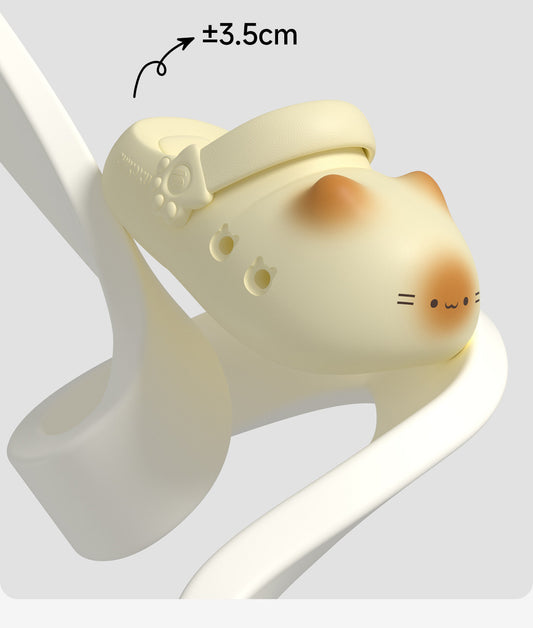 🐾 THE ORIGINAL Cloud-Soft Cat Paw Clogs ✨ Breathable Comfort & 3.5cm Height Boost ☁️（Cp）