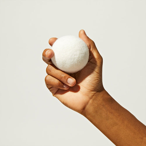 100% Pure New Zealand Wool Dryer Balls - Unbleached & Baby-Safe (3-Pack)