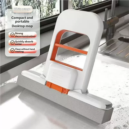 The Viral Magic Mini Mop - Swipe, Squeeze, and Spotless!