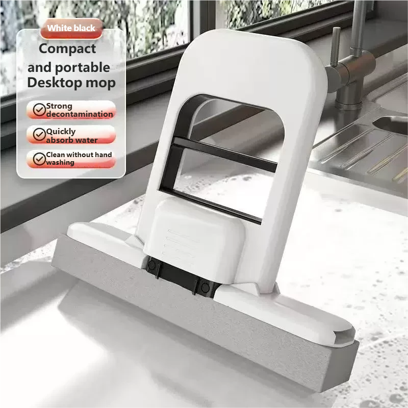 The Viral Magic Mini Mop - Swipe, Squeeze, and Spotless!
