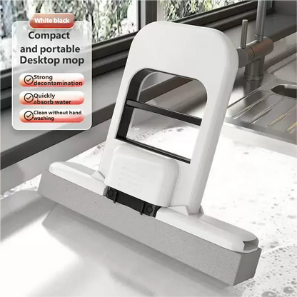 The Viral Magic Mini Mop - Swipe, Squeeze, and Spotless!