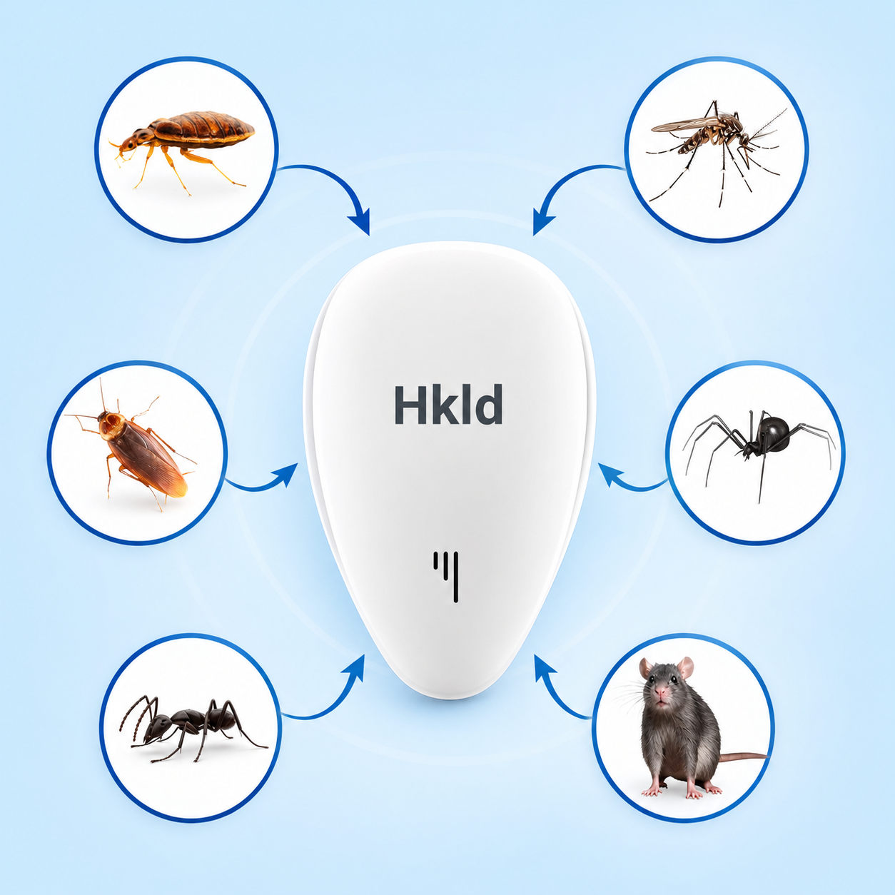 Plug-In Pest Repeller – Protect Every Room Without Sprays or Traps