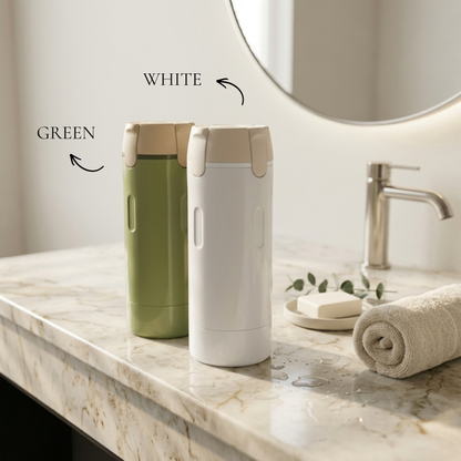 🌍 Refillable Travel DISPENSER BOTTLES Four Flow Dispenser