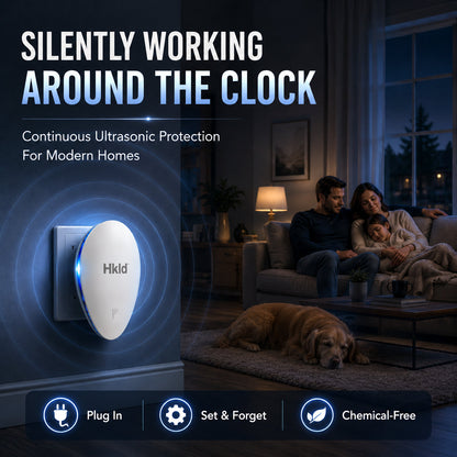 Plug-In Pest Repeller – Protect Every Room Without Sprays or Traps