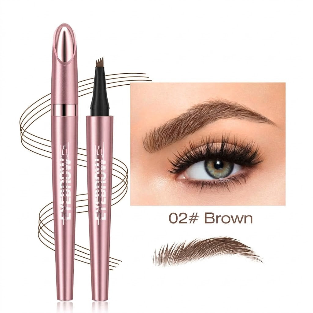 🥳BUY1 GET 1 FREE,Micro-Fork Eyebrow Pencil:Waterproof,Natural Hair-Like Strokes & Long-Lasting