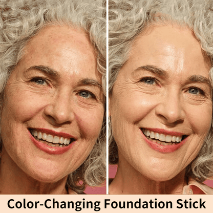 FOUNDATION + BLENDING BRUSH - Smooth, Even-Looking Coverage in Seconds