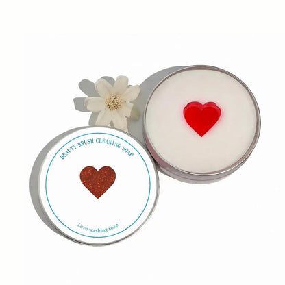 🧼Makeup Brush Cleaner Soap (with Free Silicone Cleaning Pad)🚫No More Gunky Brushes