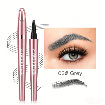 🥳BUY1 GET 1 FREE,Micro-Fork Eyebrow Pencil:Waterproof,Natural Hair-Like Strokes & Long-Lasting