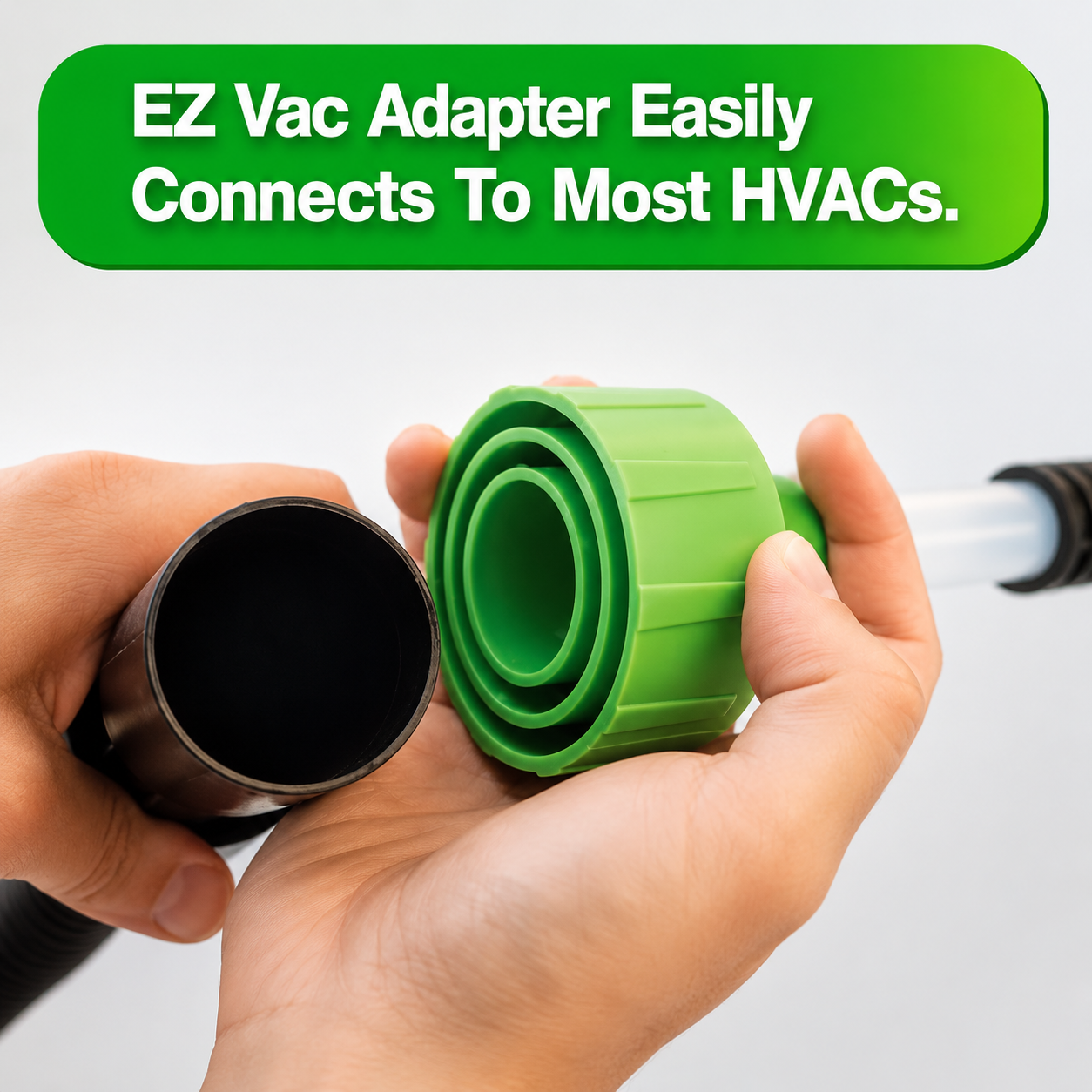 AC Drain Line Cleaner Adapter Evacuates & Unclog AC Drain Line