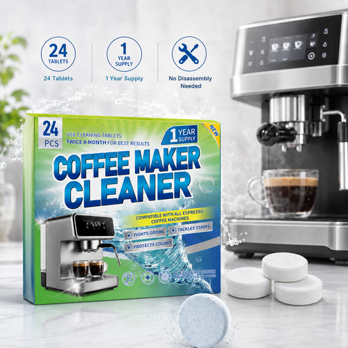 Clean Hidden Coffee Oils & Limescale in One Brew Cycle
