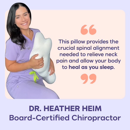 THE ORIGINAL 6-Zone Orthopedic Pillow-Ergonomic & Breathable Miracle Sleep Cushion