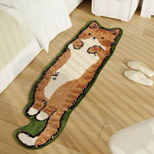 🐱 THE ORIGINAL Magic Cat Sleeping Pad ✨ Kawaii Feline Floor Mat Nonslip & Cute 🌟