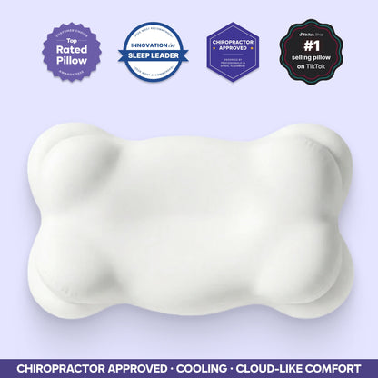 THE ORIGINAL 6-Zone Orthopedic Pillow-Ergonomic & Breathable Miracle Sleep Cushion