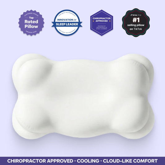 THE ORIGINAL 6-Zone Orthopedic Pillow-Ergonomic & Breathable Miracle Sleep Cushion