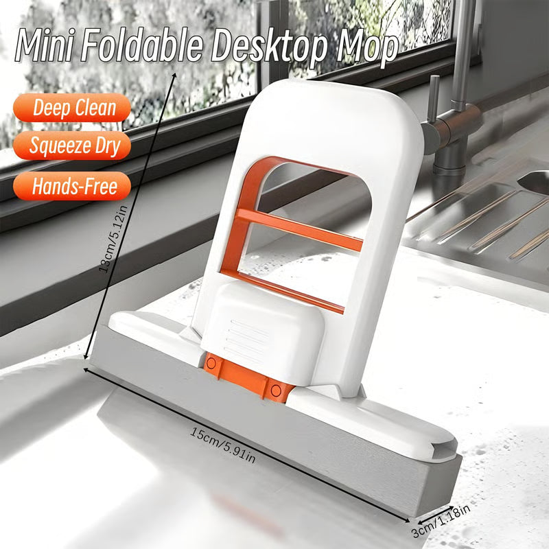 The Viral Magic Mini Mop - Swipe, Squeeze, and Spotless!