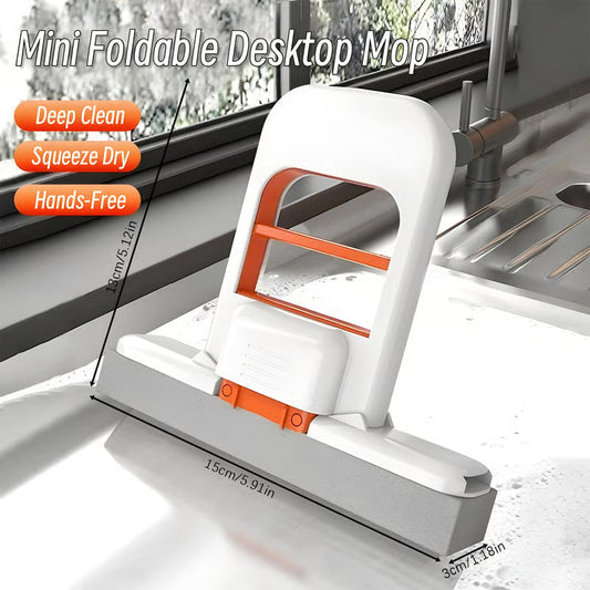 The Ultimate Magic Mini Mop - Swipe, Squeeze, & Spotless!