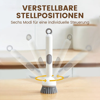 🌟BUY 2, GET 1 FREE! ✨Rotating cleaning brush with long handle for dishes and pots