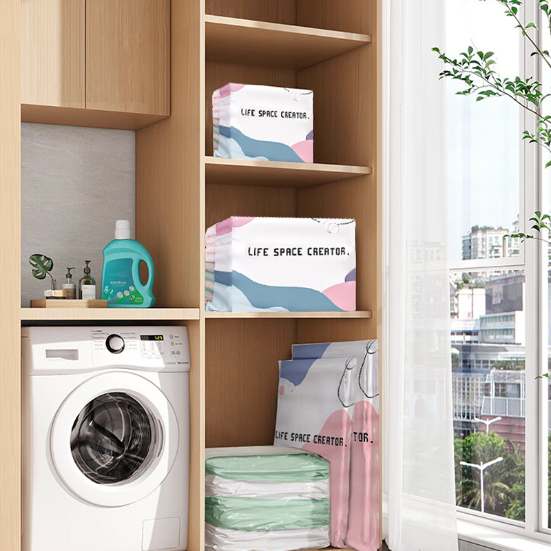 💨No-Pump 3D Vacuum Storage Bags