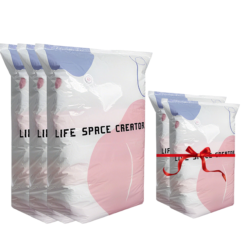 💨No-Pump 3D Vacuum Storage Bags
