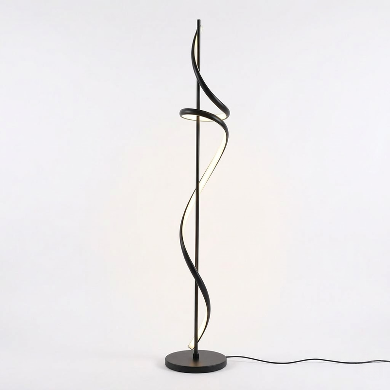 Modern Spiral LED Floor Lamp