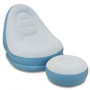 Inflatable Lounge Chair with Ottoman