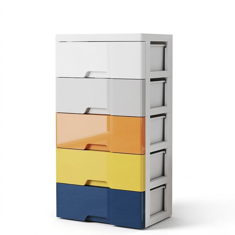 5-Tier Minimalist Storage Nightstand