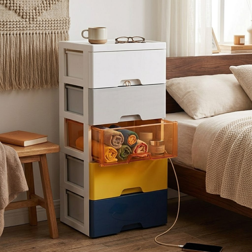 5-Tier Minimalist Storage Nightstand